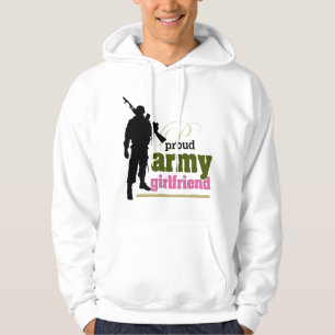 Stolze Armee-Freundin Hoodie