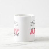 Stolze Armee-Freundin Kaffeetasse (Mittel)