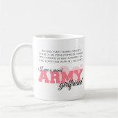 Stolze Armee-Freundin Kaffeetasse (Links)