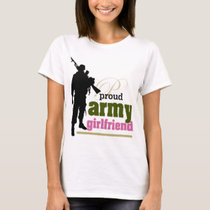 Stolze Armee-Freundin T-Shirt