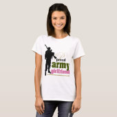 Stolze Armee-Freundin T-Shirt (Vorne ganz)