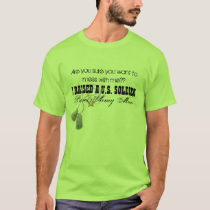 Stolze Armee-Mama T-Shirt