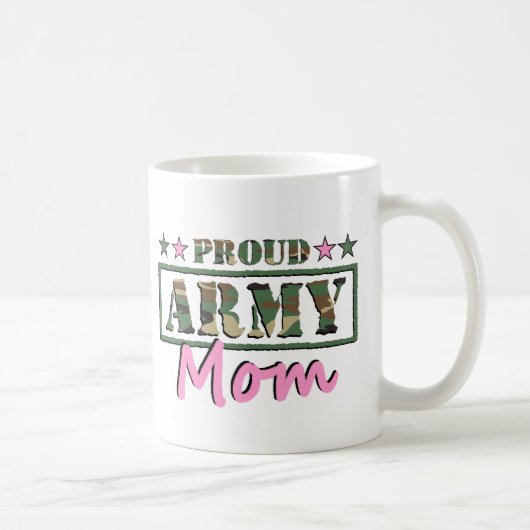 Stolze Armee-Mama-Tasse Kaffeetasse (Rechts)