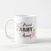 Stolze Armee-Tante [Florida c] Kaffeetasse (Links)