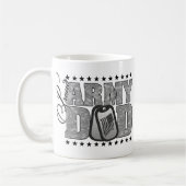 Stolze Armee-Vater Klimaanlage Kaffeetasse (Links)