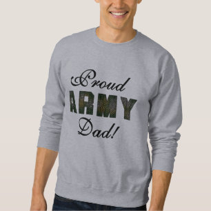Stolze Armee-Vater-T-Shirts und Geschenke Sweatshirt