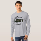 Stolze Armee-Vater-T-Shirts und Geschenke T-Shirt (Vorne ganz)