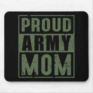 Stolze Armeemutter Amerikanische Veteranenmütter D Mousepad