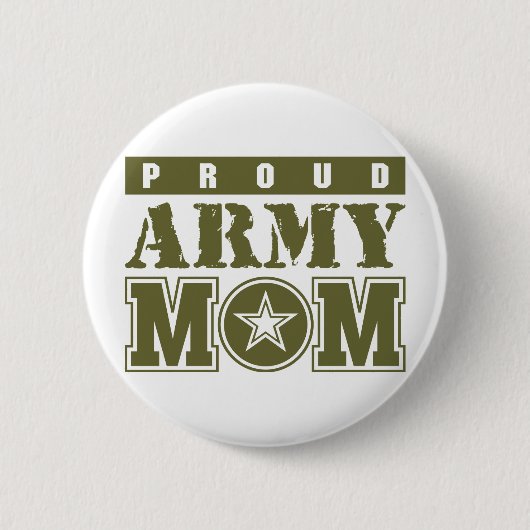 Stolze Armeemutter Button (Vorderseite)