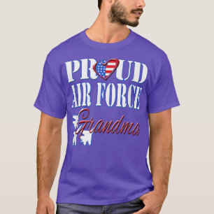 Stolze Army National Guard Oma USA Herz T-Shirt