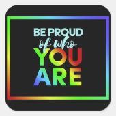 Stolze Aufkleber (Vorderseite)