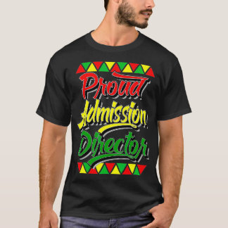 Stolze Aufnahme Direktor Black History Month Afric T-Shirt