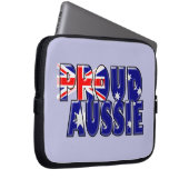 stolze Aussie Laptopschutzhülle (Vorne Rechts)