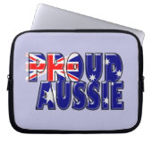 stolze Aussie Laptopschutzhülle (Vorderseite)