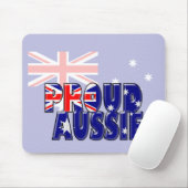 stolze Aussie Mousepad (Mit Mouse)