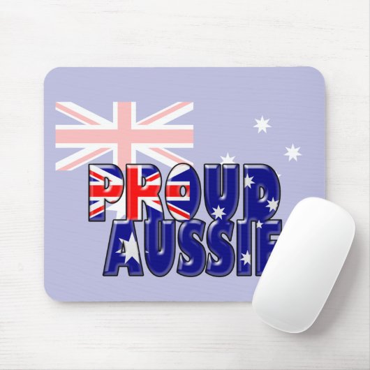 stolze Aussie Mousepad (Mit Mouse)