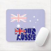 stolze Aussie Mousepad (Mit Mouse)