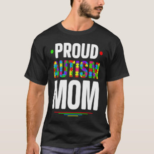 Stolze Autismus-Mama Autistisches Kind Autismus-Pu T-Shirt