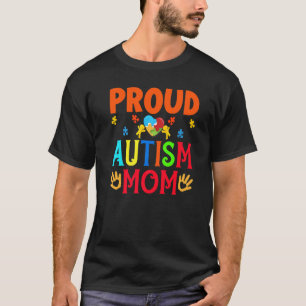 Stolze Autismus-Mama-Bär-Mutter Autismus-Bewusstse T-Shirt