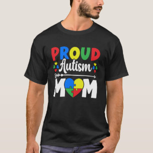 Stolze Autismus-Mutter Autismus-Bewusstsein für Mu T-Shirt