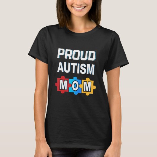 Stolze Autismus-Mutter Essential T-Shirt (Vorderseite)