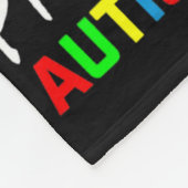Stolze Autismus-Mutter-Herz-Mutter-Puzzleteil Auti Fleecedecke (Ecke)