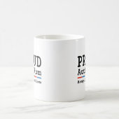 Stolze Autismus-Mutter Kaffeetasse (Mittel)
