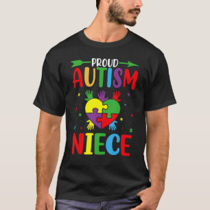 Stolze Autismus-Nichte Autismus-Kind-Bewusstseinsm T-Shirt