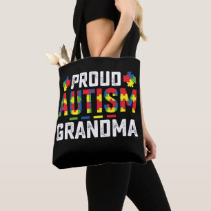 Stolze Autismus-Oma-Aufklärung Autistische Familie Tasche
