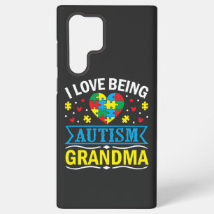 Stolze Autismus-Oma Buntes Bewusstsein Liebe Samsung Galaxy Hülle