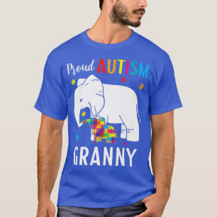 Stolze Autismus-Oma Elefant Autismus Kind Autismus T-Shirt