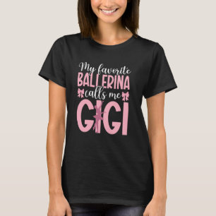 Stolze Ballet Gigi einer Balletttänzerin Gigi Ball T-Shirt