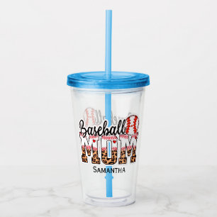 Stolze Baseball-Mama - Game Day Enthusiasten Acryltrinkbecher