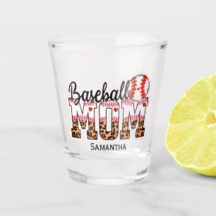 Stolze Baseball-Mama - Game Day Enthusiasten Schnapsglas