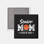 Stolze Basketball-Mutter eines Seniors bei der Abs Magnet (Vorderseite/Rückseite)