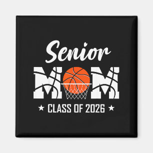 Stolze Basketball-Mutter eines Seniors bei der Abs Magnet