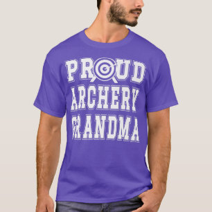 Stolze Bogenschieß-Oma eines Bogenschützen Großmut T-Shirt
