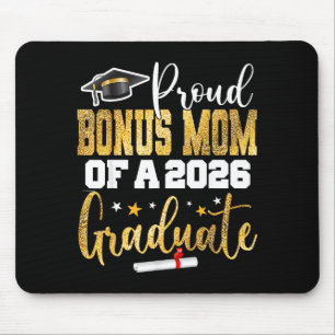 Stolze Bonus-Mama-Klasse 2026 Kunstwerk Mousepad