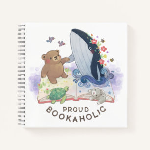 Stolze Buchsüchtige: Magie der Bücher Illustration