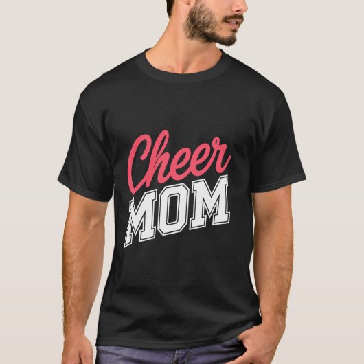 Stolze Cheer-Mama T-Shirt (Vorderseite)