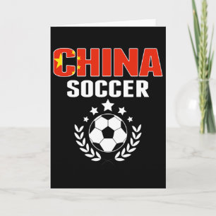 Stolze China-Fußballfans-Trikot Stolz Chinesische Karte