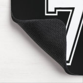Stolze Cricket-Frau Nummer 76 Mousepad (Ecke)