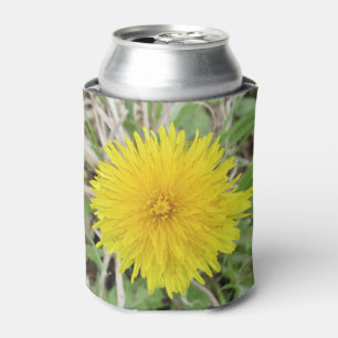 Stolze Dandelion-Blume. Dosenkühler