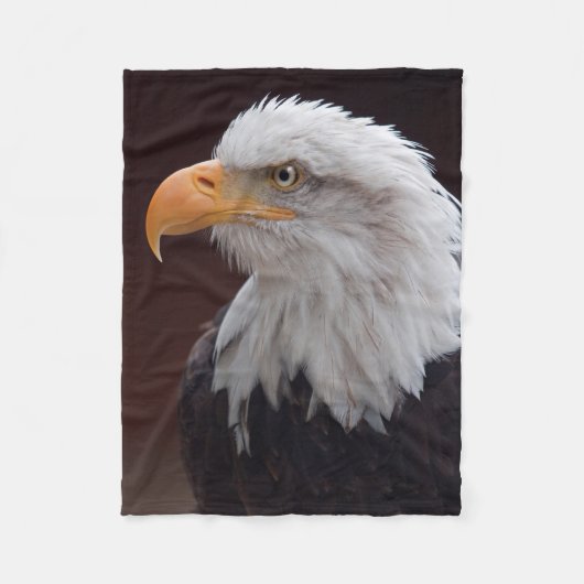 Stolze Eagle-Decke Fleecedecke (Vorderseite)