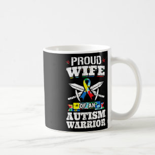 Stolze Ehefrau eines autistischen Kriegers Kaffeetasse