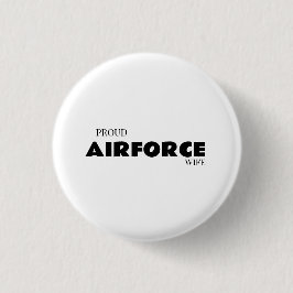 Stolze Ehefrau eines Luftwaffenangehörigen Button