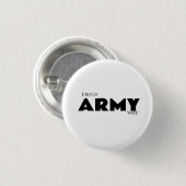 Stolze Ehefrau eines Soldaten Button (Vorne & Hinten)