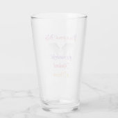 Stolze Ehefrau Glas (Rückseite)