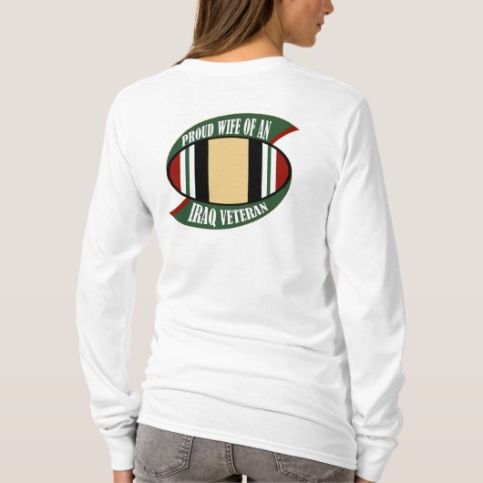 Stolze Ehefrau T-Shirt (Rückseite)