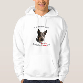 Stolze Eltern des australischen Bruchhundes Strike Hoodie